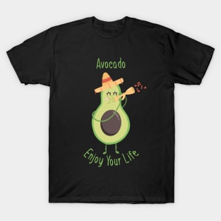 Avocado Enjoy Your Life T-Shirt